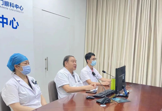 云端会诊！国际眼科科学院院士赵堪兴教授领衔的易游体育专家团为浙江患者“把脉”疑难眼病2.png